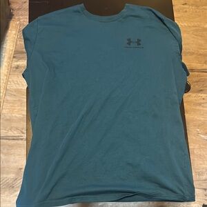 Under Armour Men's Blue/ Teal T-Shirt